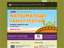 Tablet Screenshot of janm.org